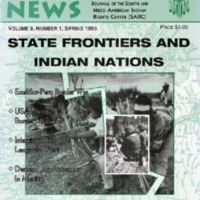 State Frontiers and Indian Nations