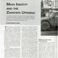 Chiapas: Maya Identity and the Zapatista Uprising