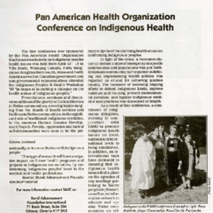 Pan American Health Organization Conference on Indigenous Health.pdf