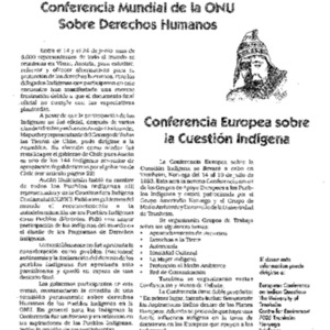 Conferencia Mundial de la ONU Sobre Derechos Humanos